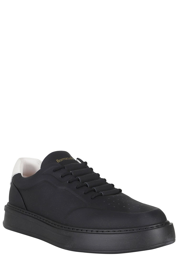 Barracuda Black Phoneix Slip-On Leather Sneakers