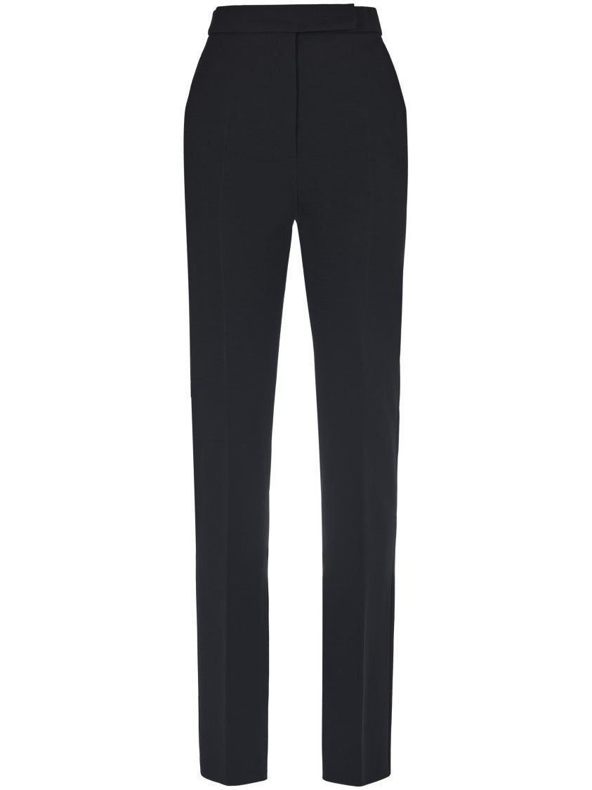 Max Mara Tailored Black Jeans With High Waist