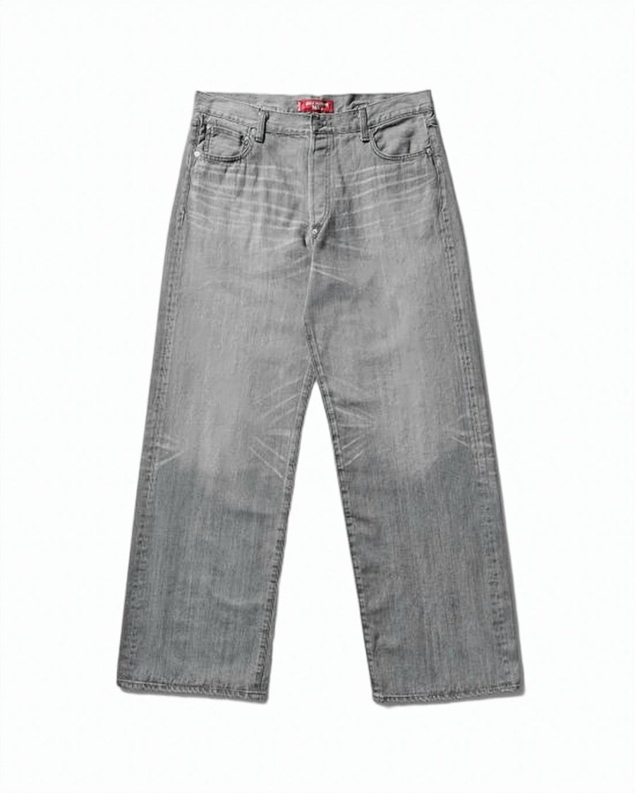 Junya Watanabe Relaxed Wide-Leg Denim Trousers