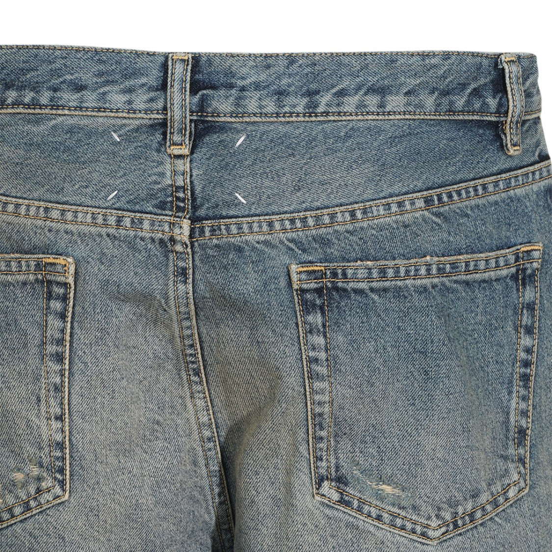 Maison Margiela Distressed Straight-Leg Jeans