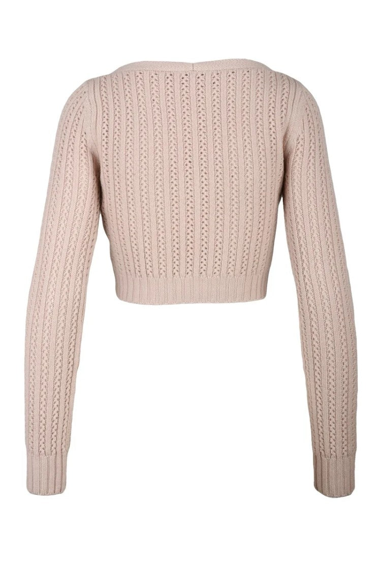 Max Mara Ifrem Short Sweater - Pink