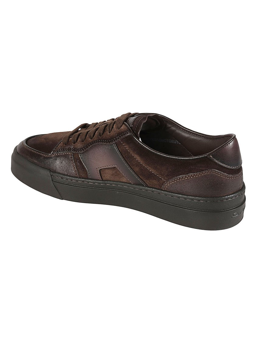 Santoni Dbs Sport Low-Top Calfskin Sport Sneakers