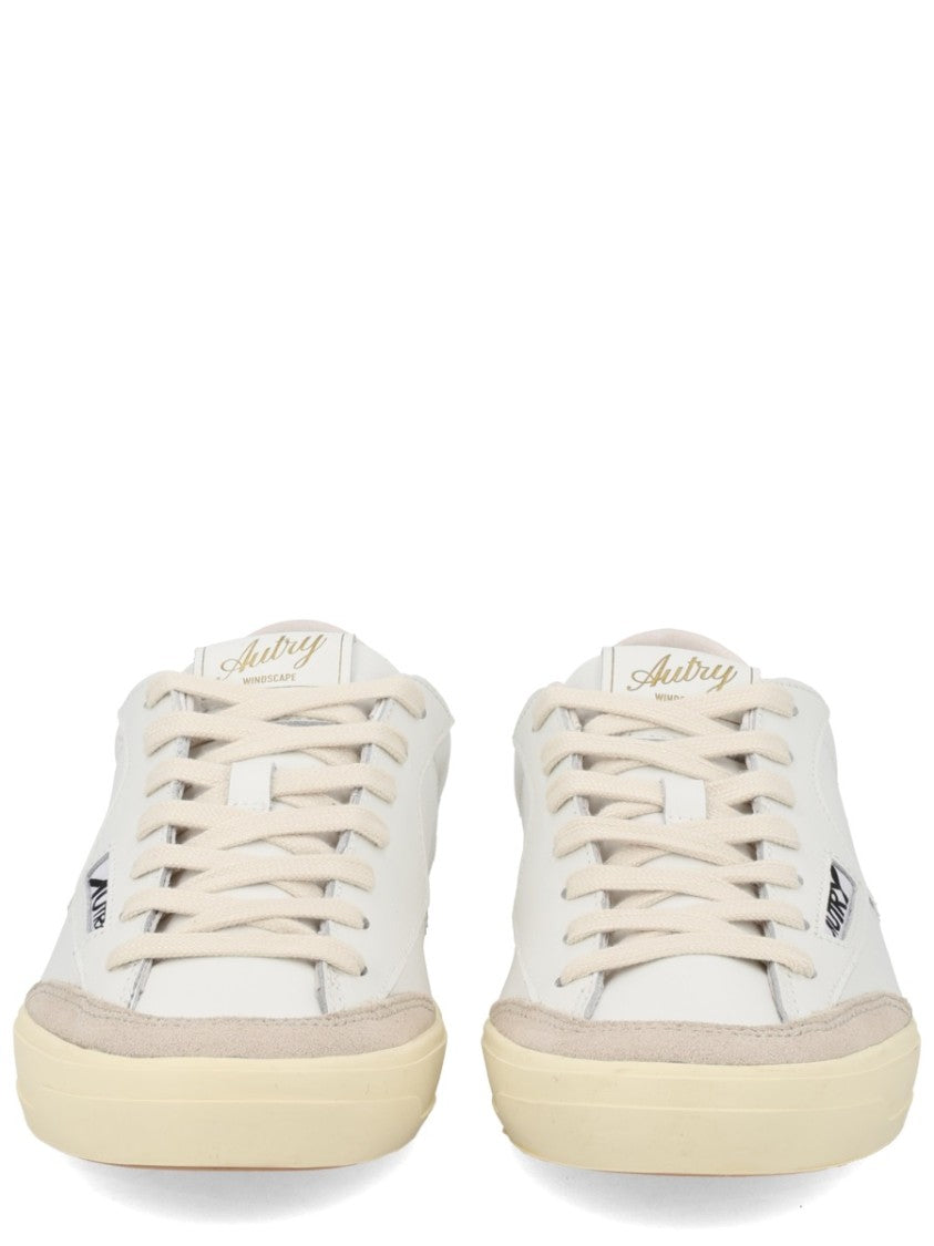 Autry Windscape Low Smooth Leather Sneakers