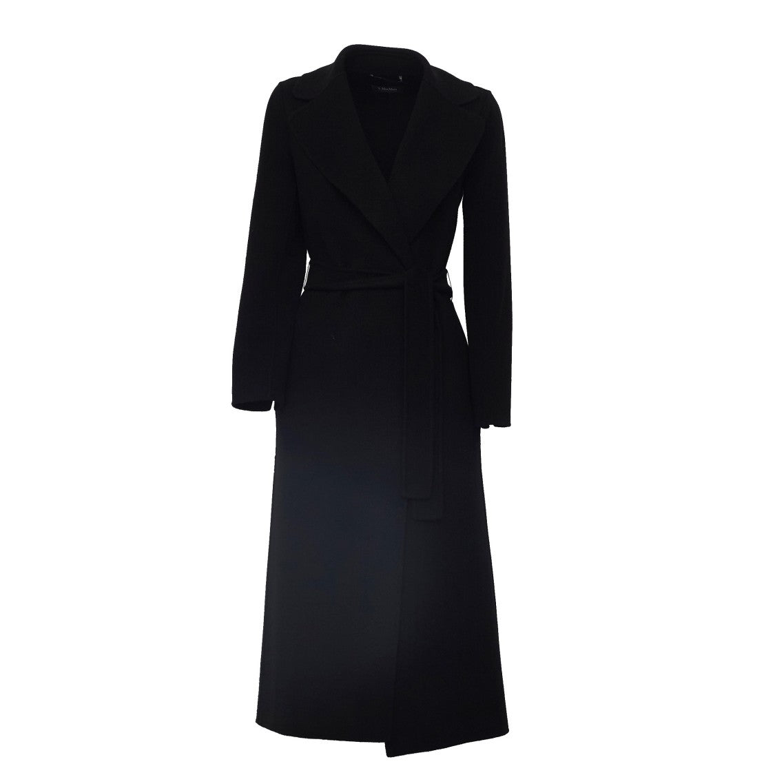 Max Mara Poldo Double Drap Pure Wool Shawl Collar Long Coat