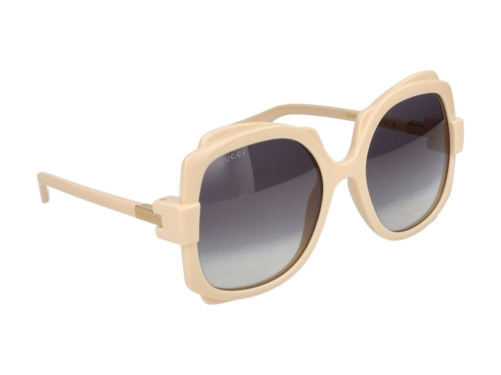 Gucci Sunglasses Gg1431s 004 Ivory Ivory Grey 57/20/135