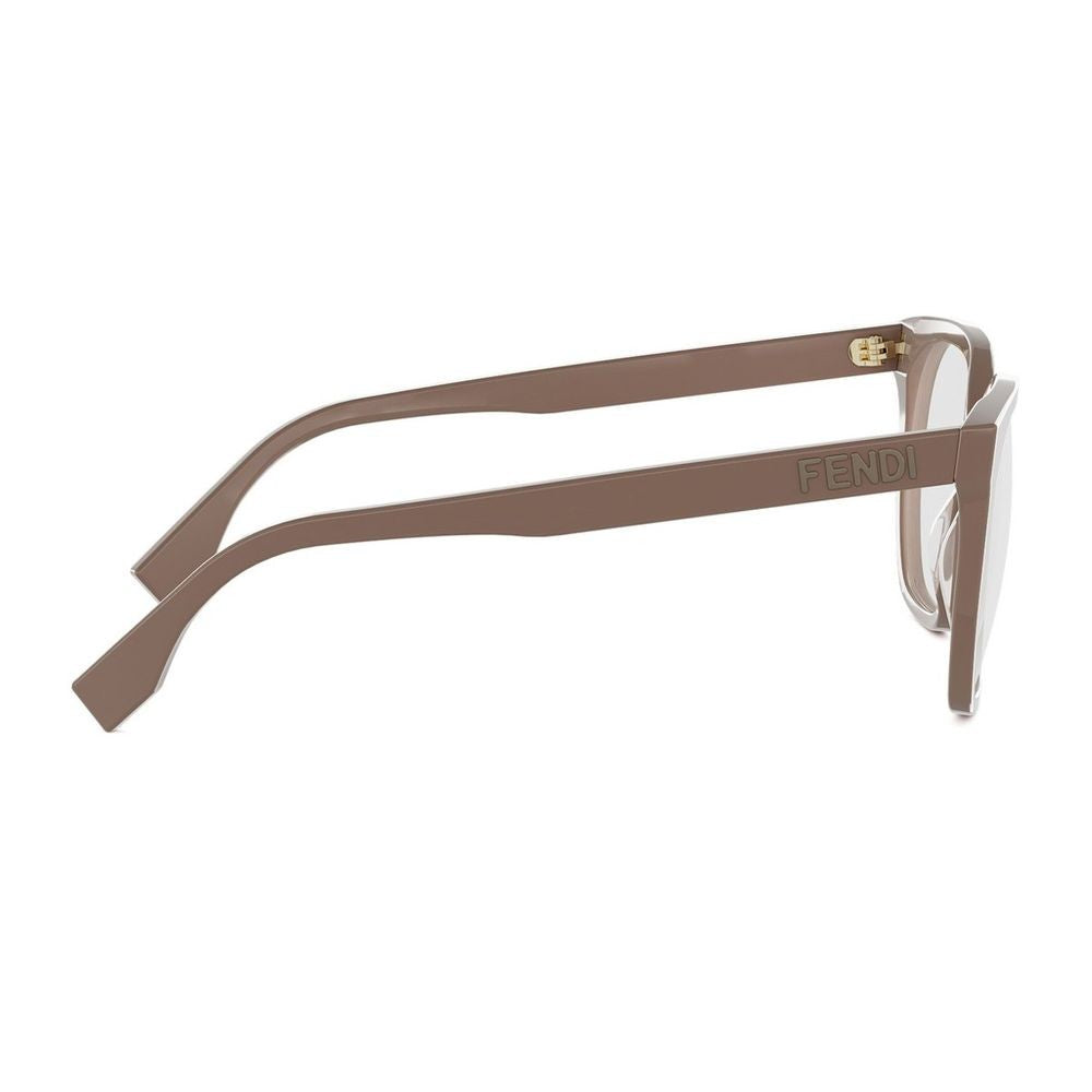 Fendi Fe50087i Lettering Square Glasses
