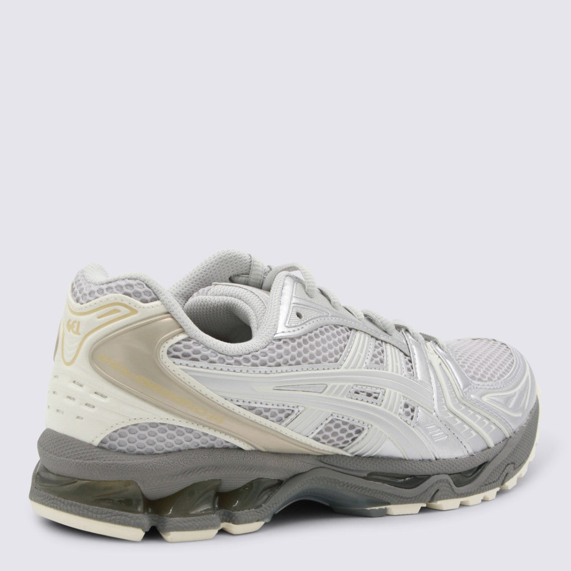 Asics Breathable Sneakers With Chunky Sole And Gel Cushioning