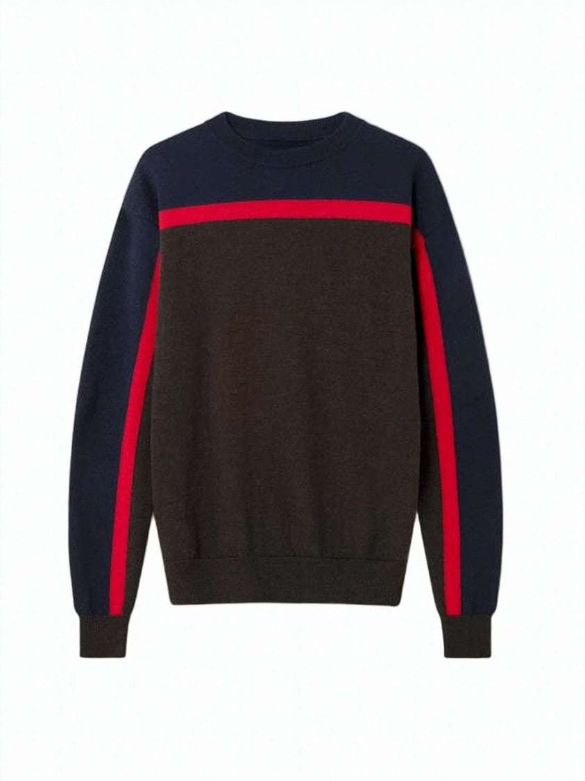 Gimaguas Multicolour Cashmere Knit Color-Block Sweater
