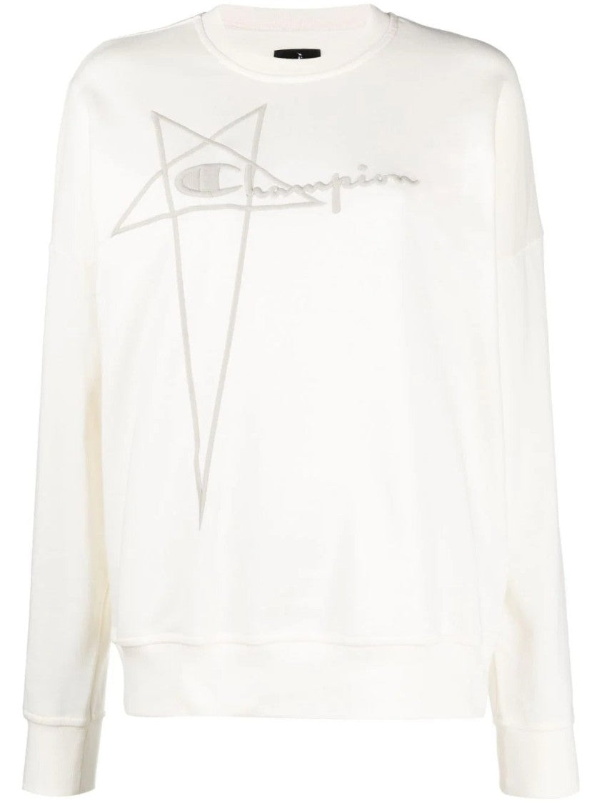 Rick Owens X Champion Relaxed Fit Cotton Pullover