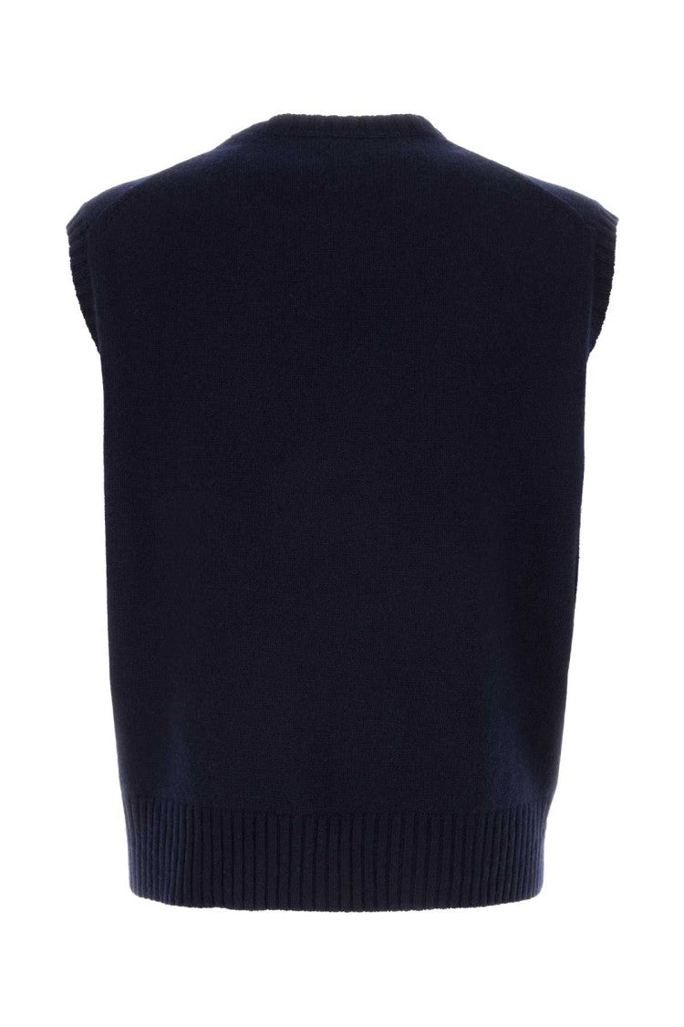 Polo Ralph Lauren Navy Blue Wool Blend Vest