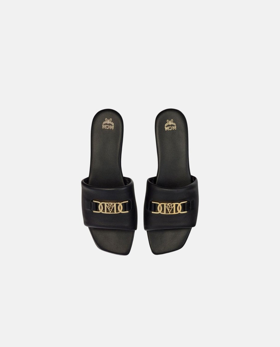 Mcm Mcm Leather Flat Sandals