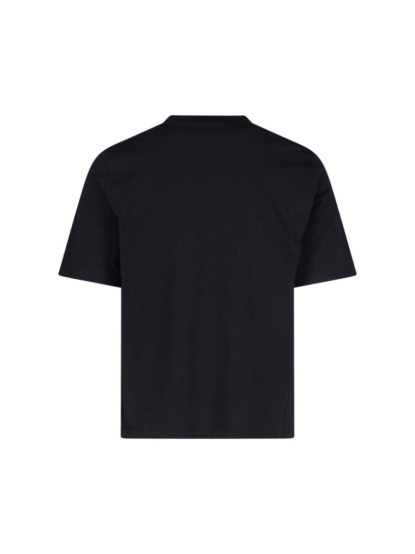 Amiri Black Core Logo Cotton T-Shirt