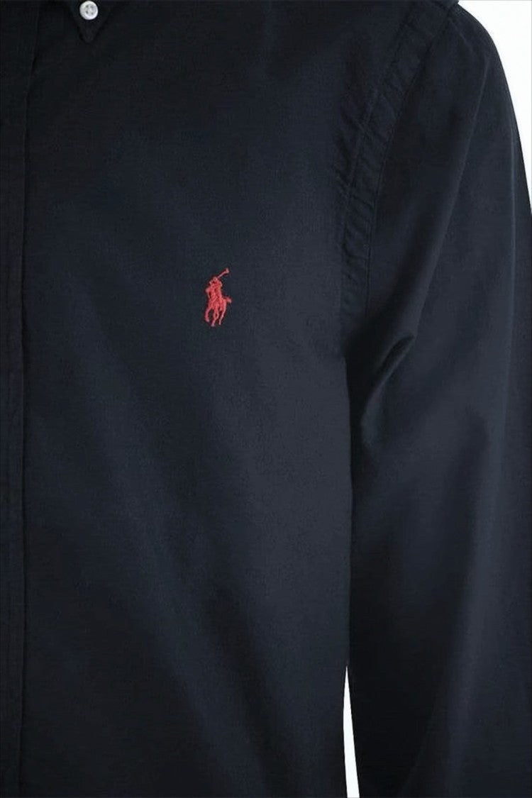 Polo Ralph Lauren Classic Black Custom Fit Button-Down Shirt