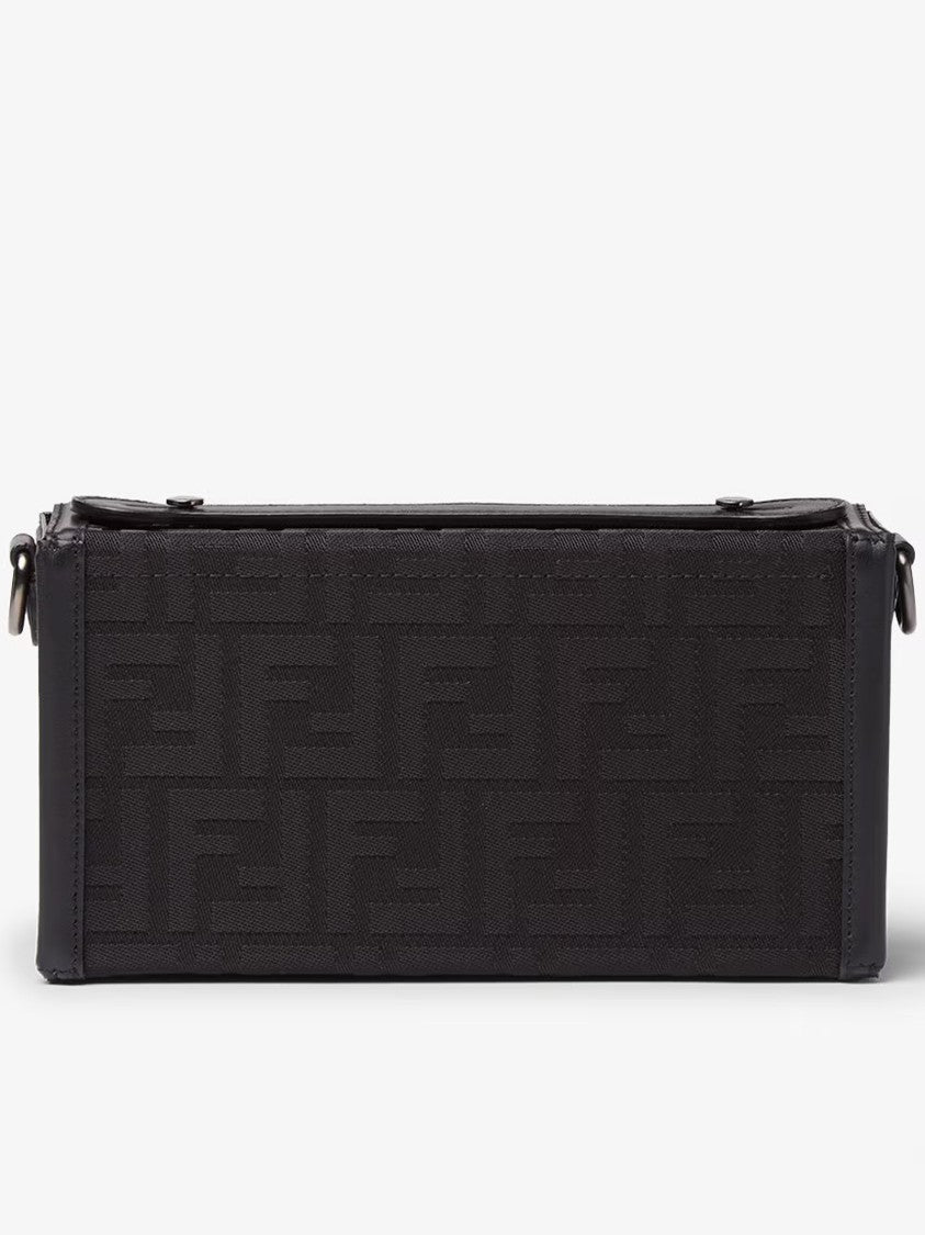 Fendi Baguette Soft T Nylon Jacquard Bag