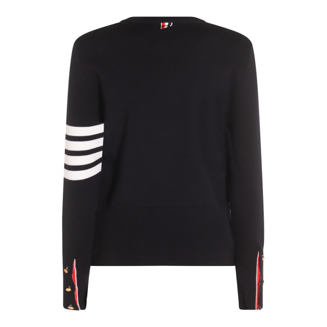 Thom Browne Dark Blue Wool Knitwear