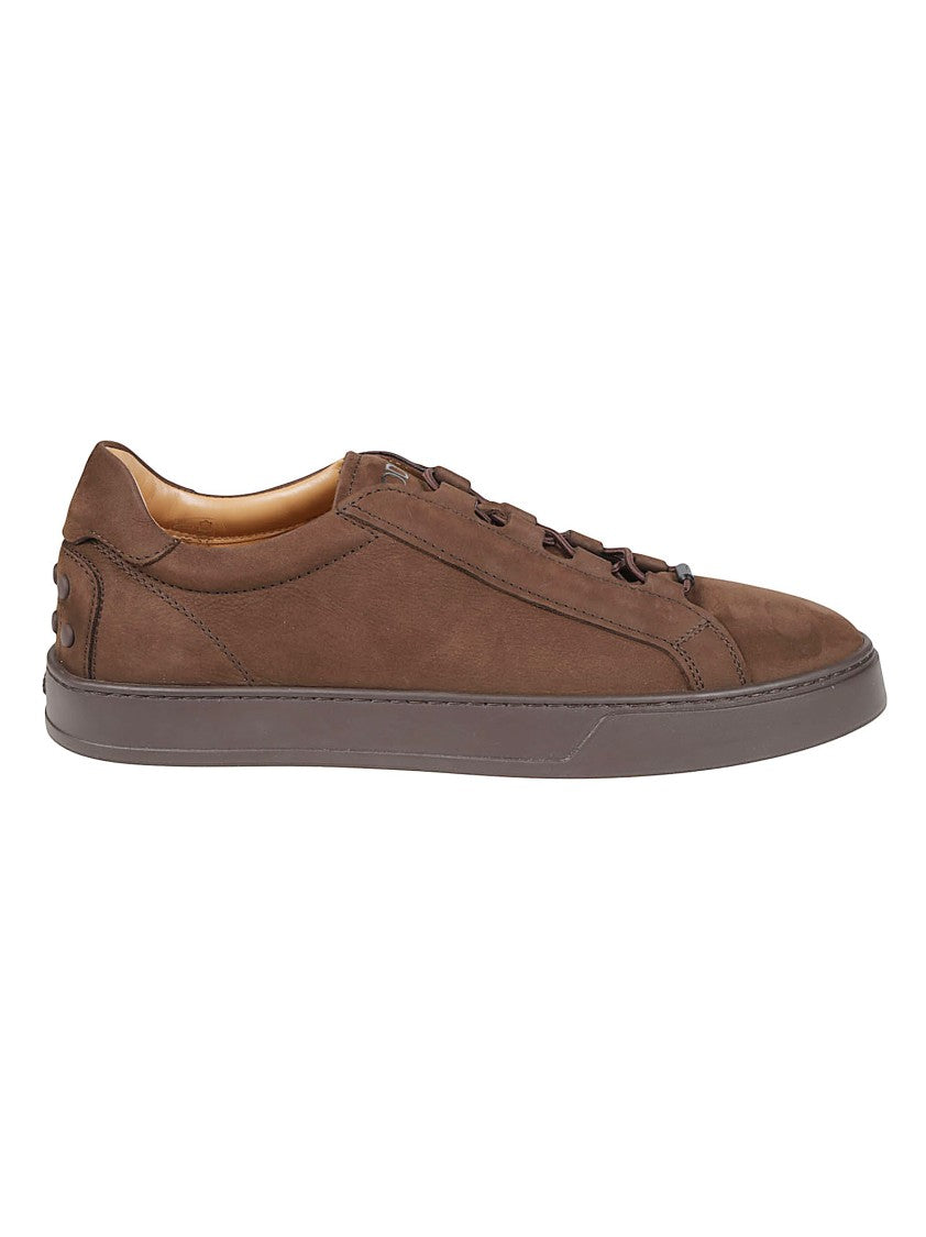 Tod's Brown Cassetta 04L Calf Leather Sneakers