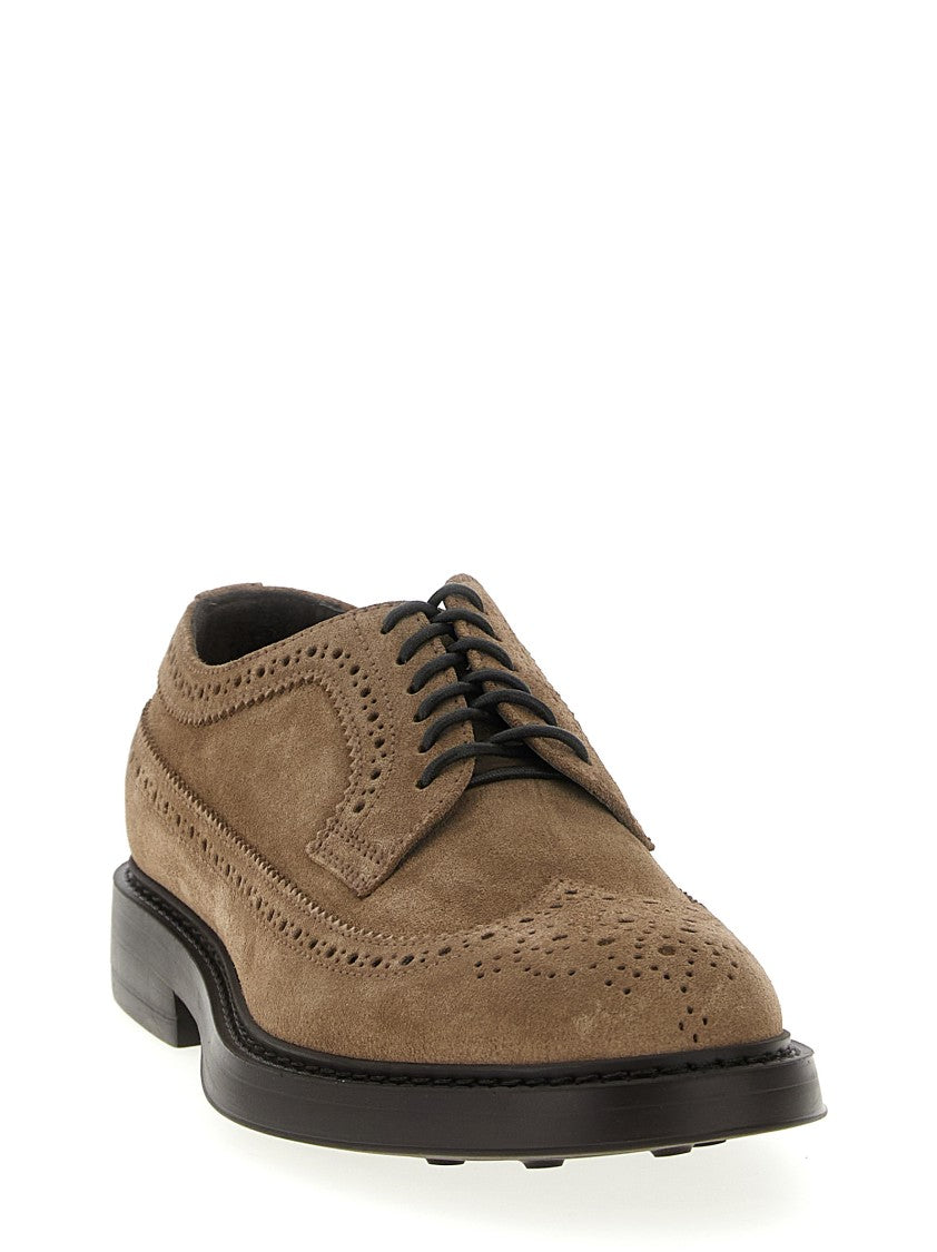 Doucal's Dovetail Lace Up Shoes