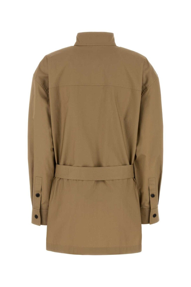 Saint Laurent Camel Poplin Shirt