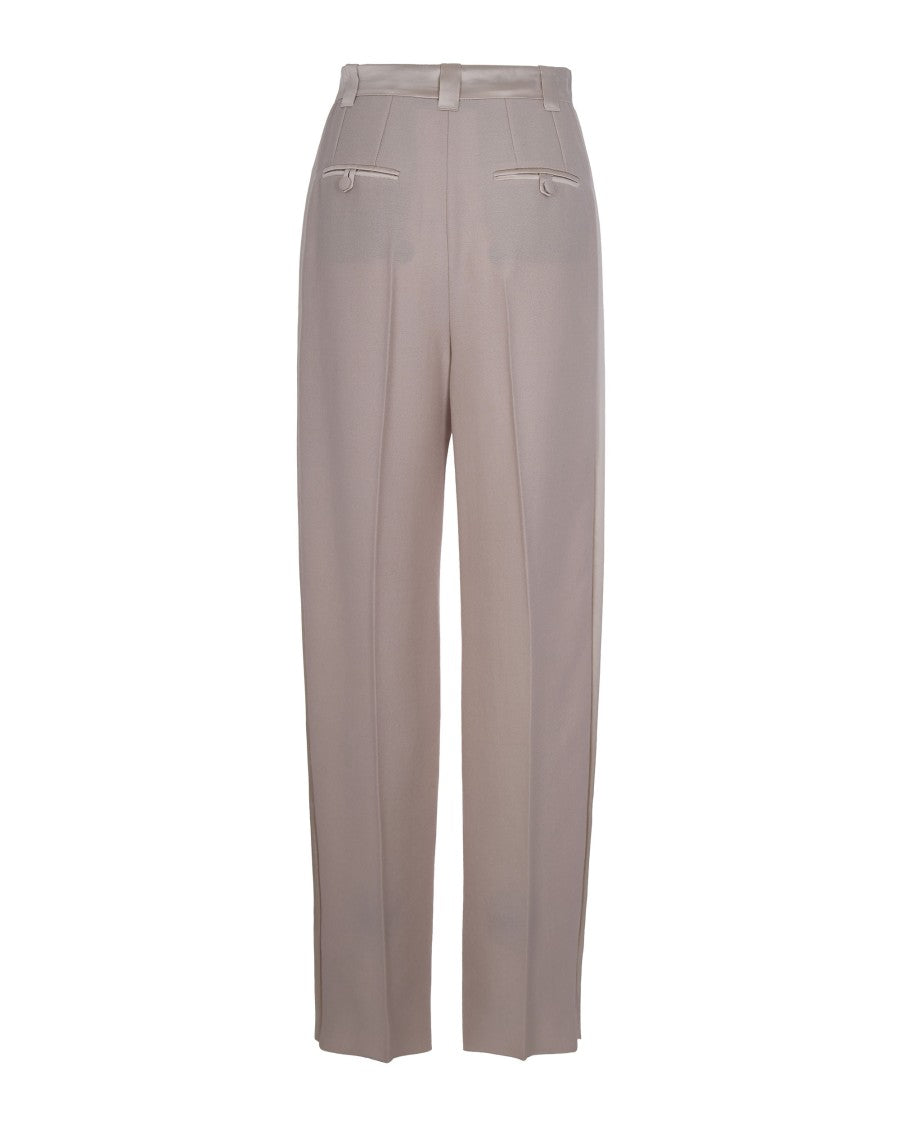 Marella Ivory Tuxedo Pants