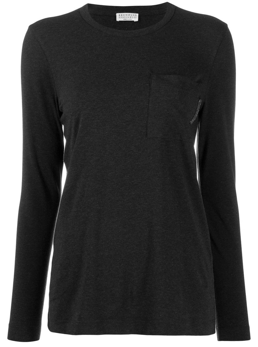 Brunello Cucinelli Crew Neck Long Sleeve Knitwear