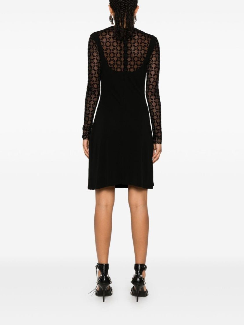 Givenchy Mid-Length Black Crepe Dress