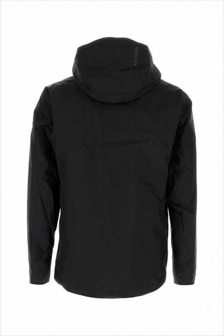 Arc'teryx Hooded Black Jacket With Subtle Branding