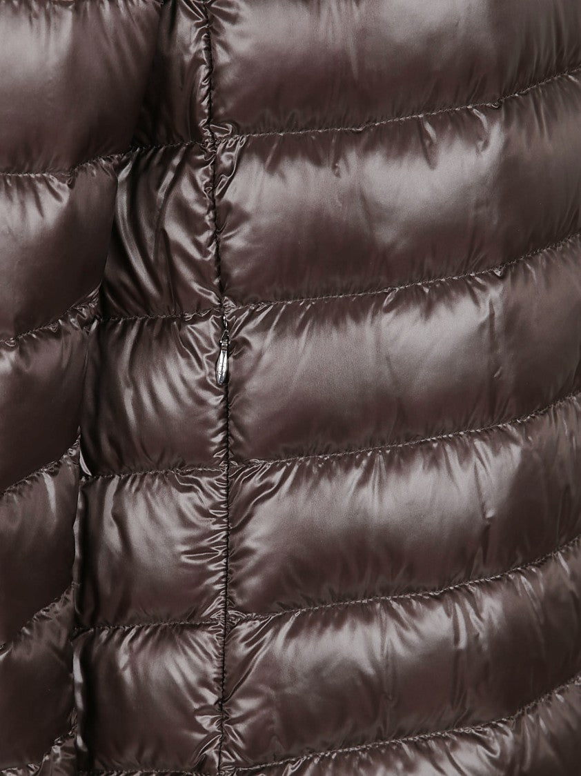 Herno A-Shape Down Jacket With Adjustable Hood And Zipped Pockets