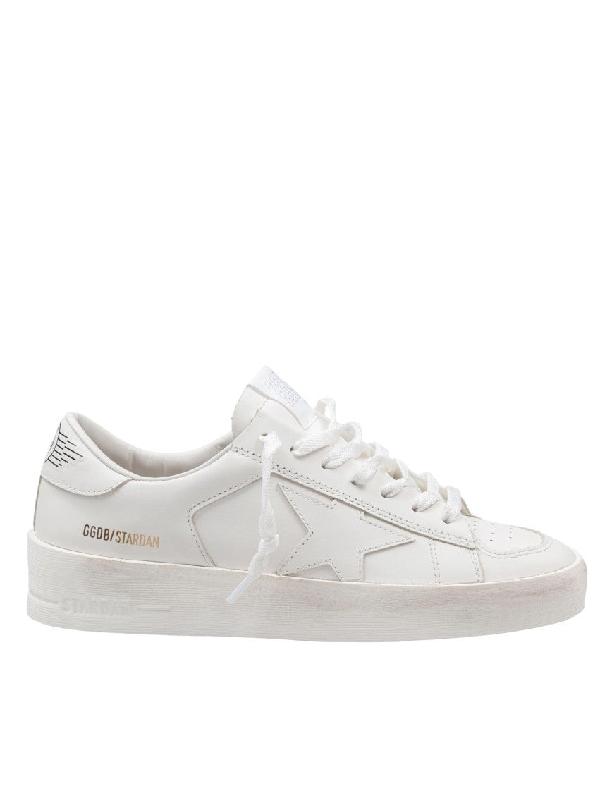 Golden Goose Stardan White Leather Sneakers