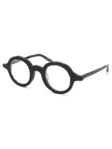 Masahiromaruyama Rounded Frame Sunglasses With Textured Finish