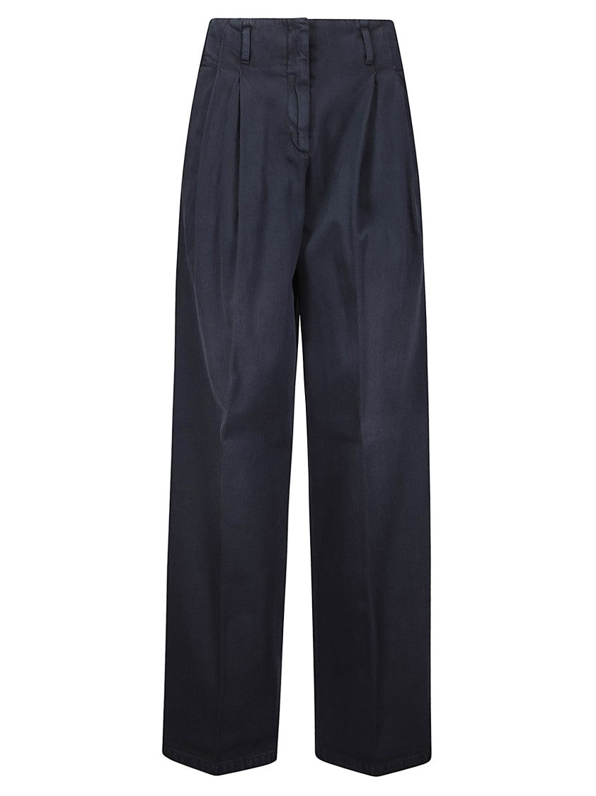 Golden Goose Journey W's Pant Wide Leg Flavia Cotton