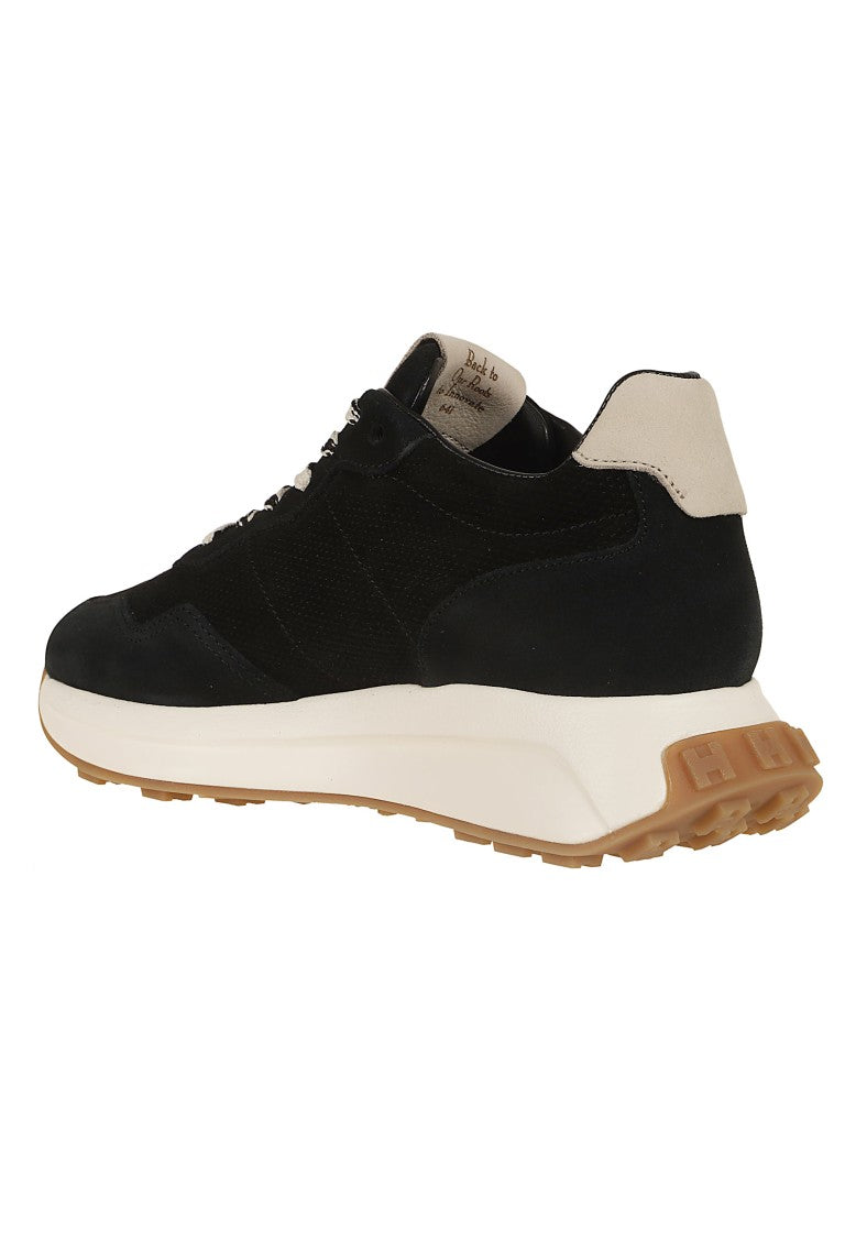Hogan Black Lightweight H641 Retro Sneakers