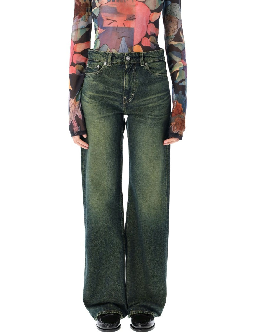 Our Legacy Boot Cut Jeans In Malibu Sand