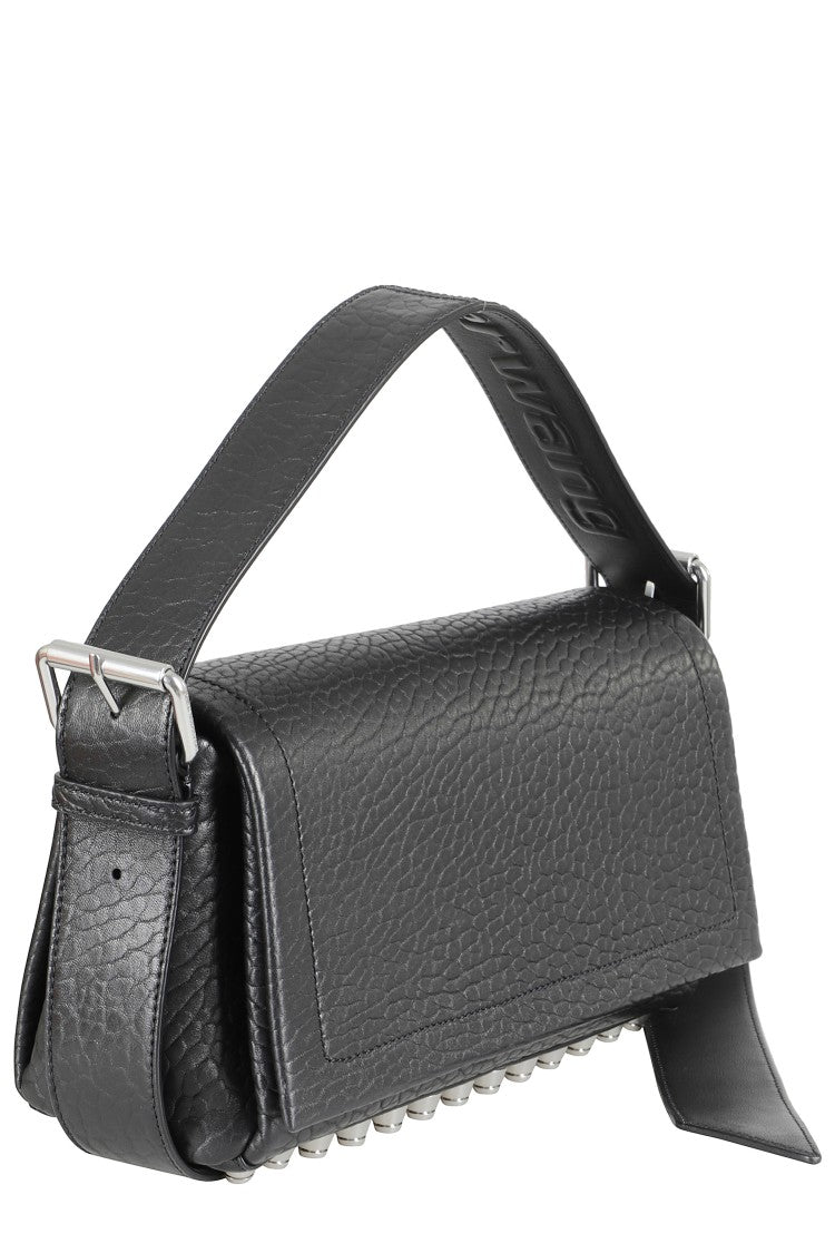 Alexander Wang Black Rich Medium Flap Bag
