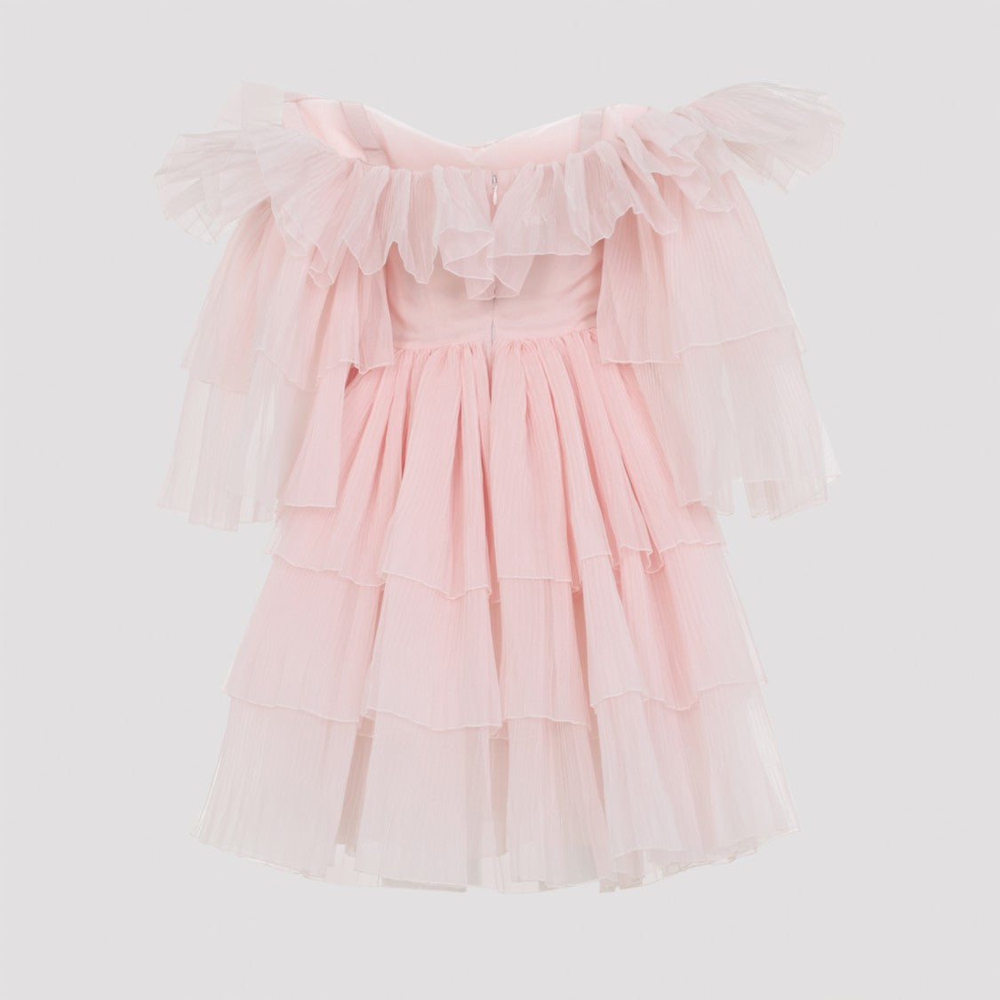 Giambattista Valli Gimbattista Valli Rose Silk Mini Dress