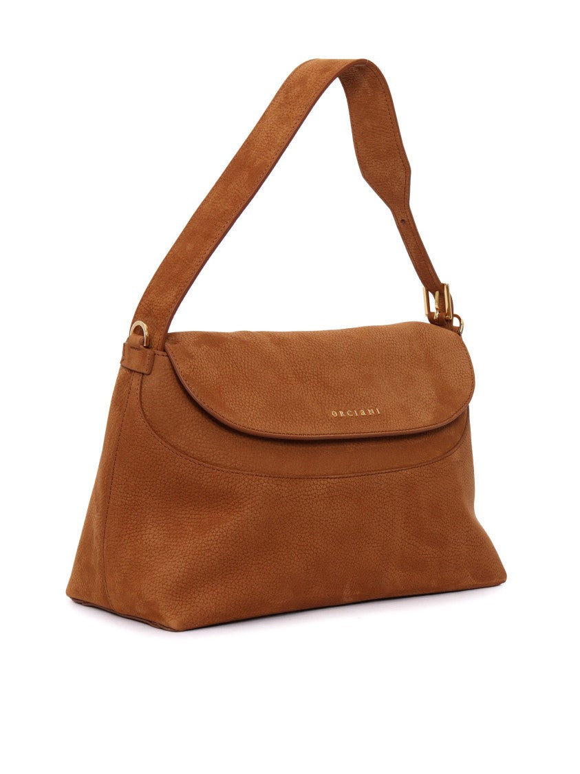 Claudio Orciani Structured Handbag Crafted From Smooth Calf Leather