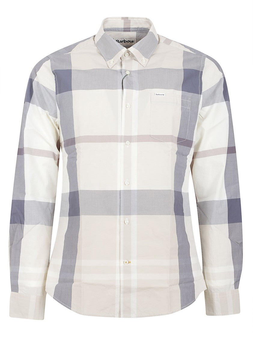 Barbour Checkered Casual Shirt With Button-Down Front