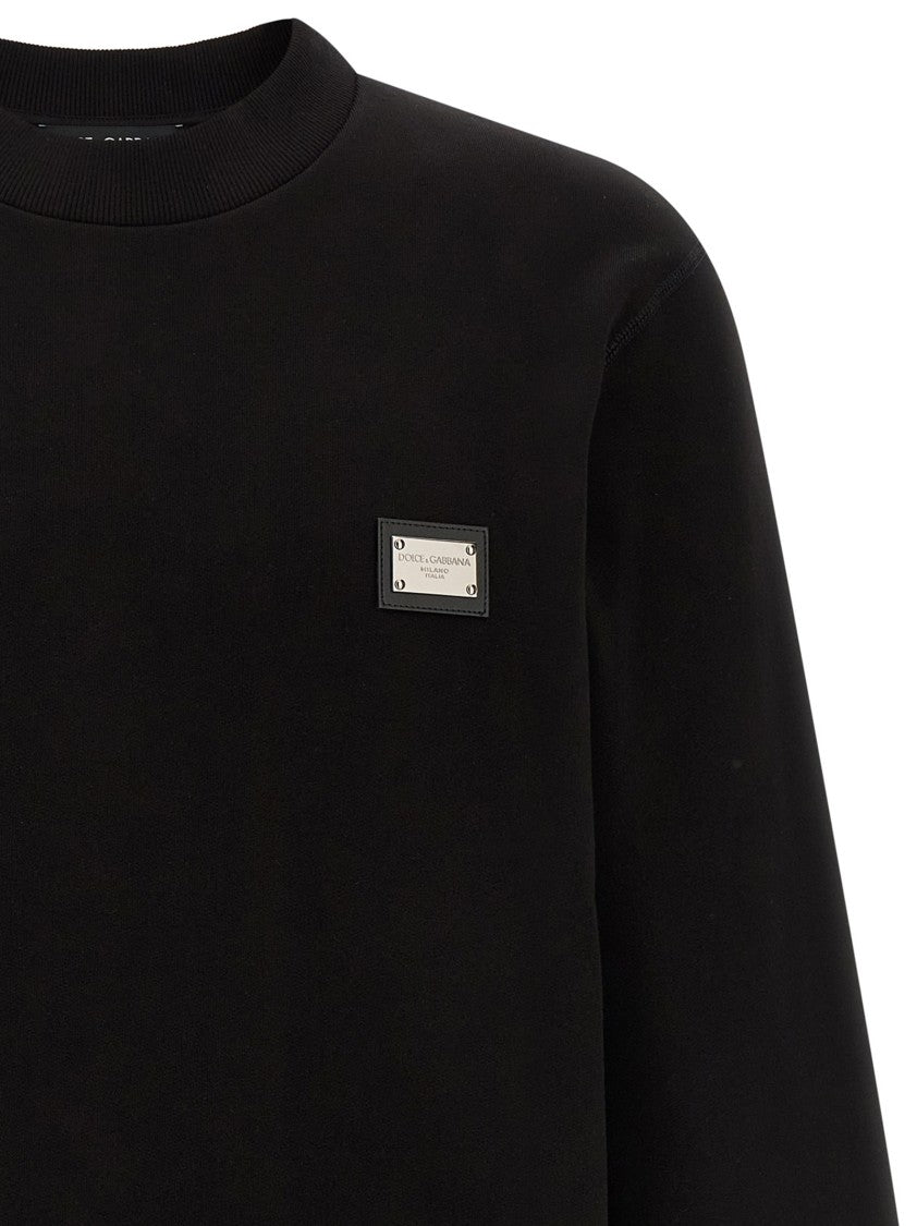 Dolce & Gabbana Logo Plate Sweatshirt