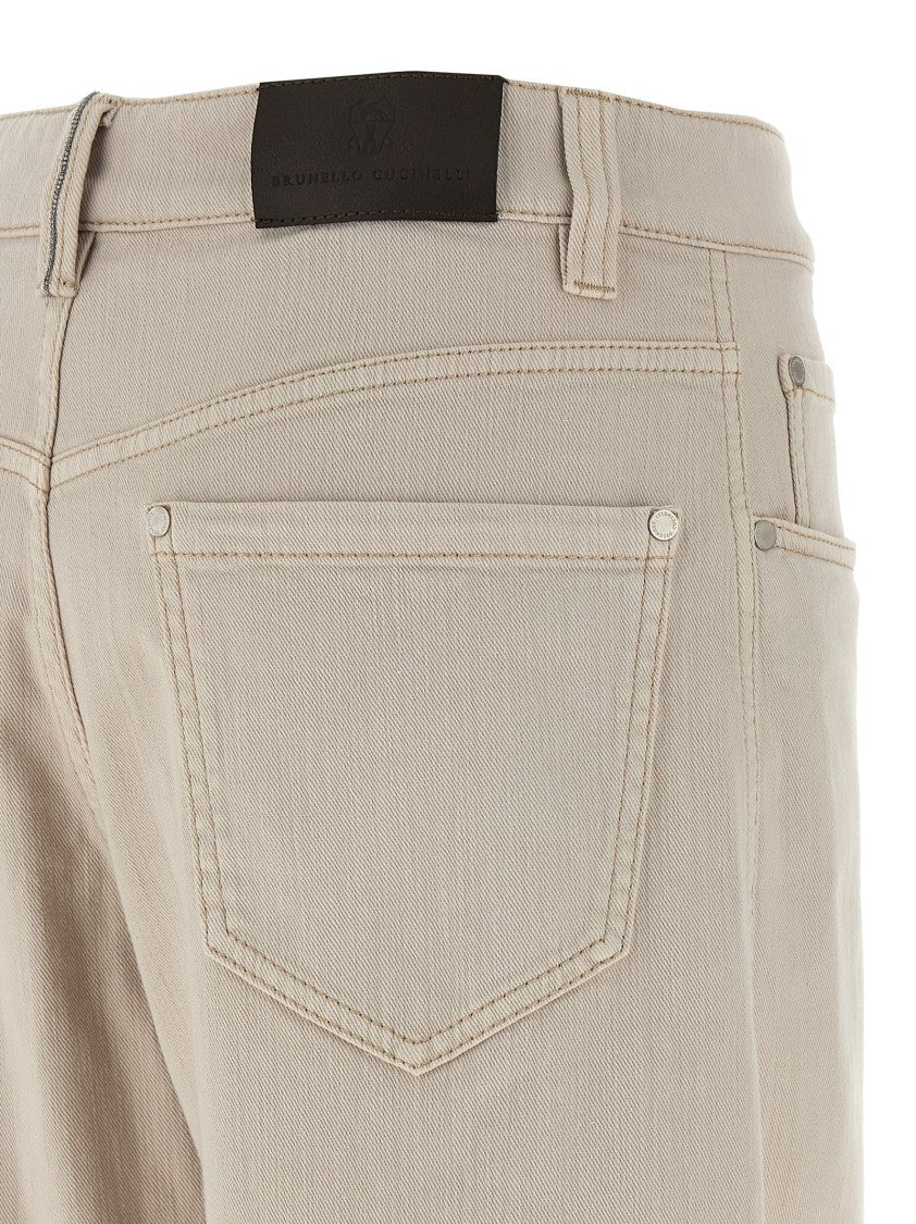 Brunello Cucinelli Loose Barrel' Jeans