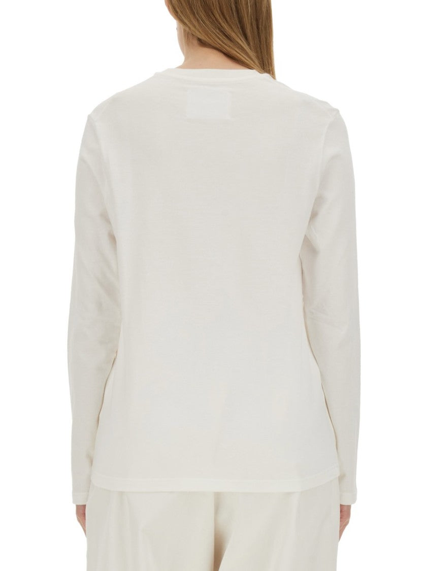 Jil Sander Long-Sleeved T-Shirt With Logo