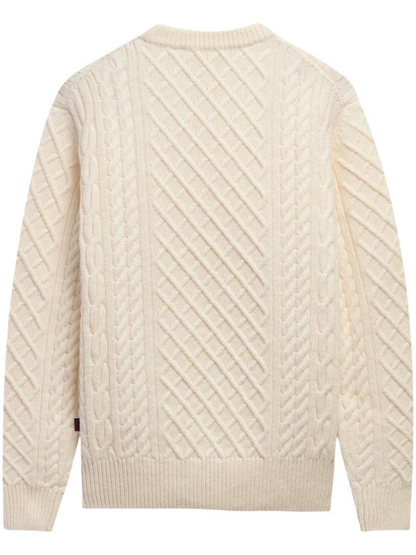 Sebago Classic Cable-Knit Flemish Irish Sweater By Sebago