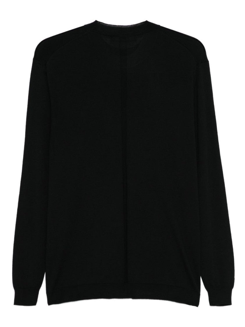 Low Brand Crewneck Sweater In Extra-Fine Merino Wool