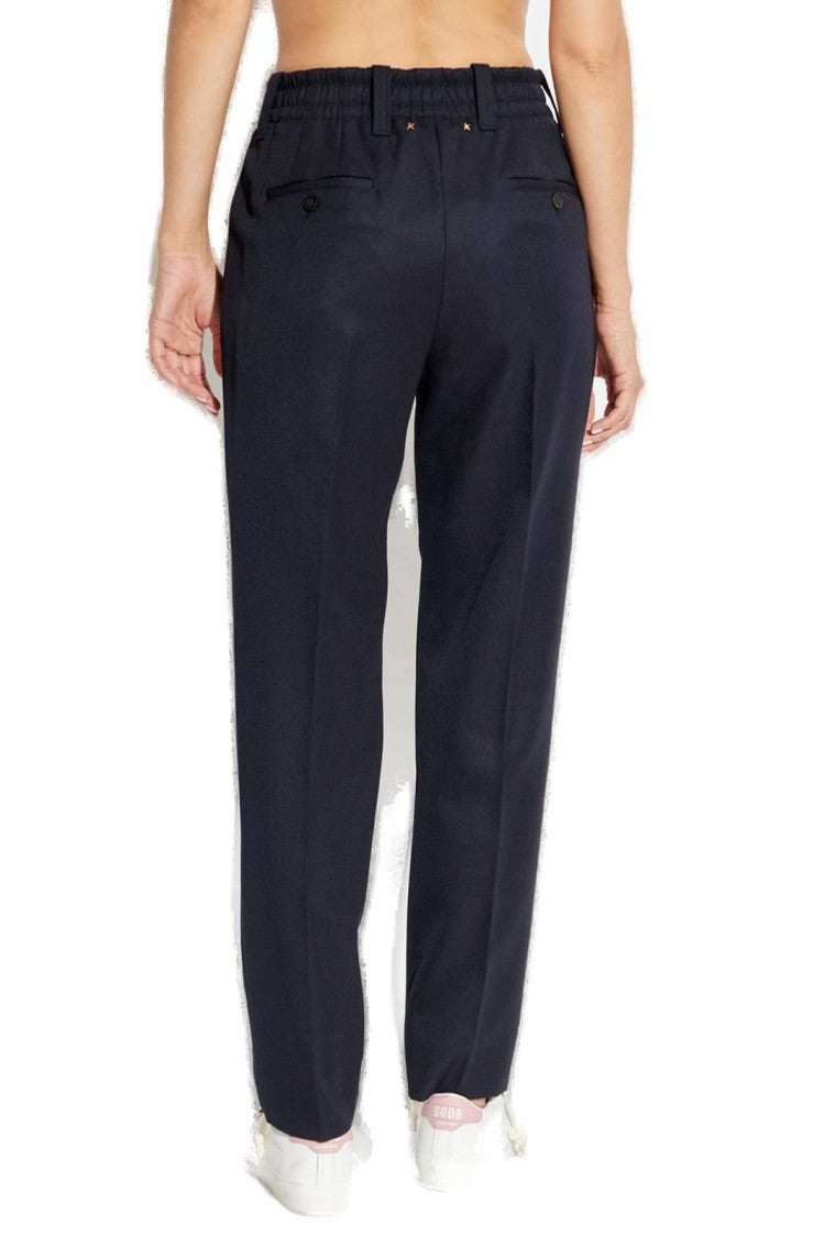 Golden Goose Tailored Straight Leg Trousers With Minimalist Design