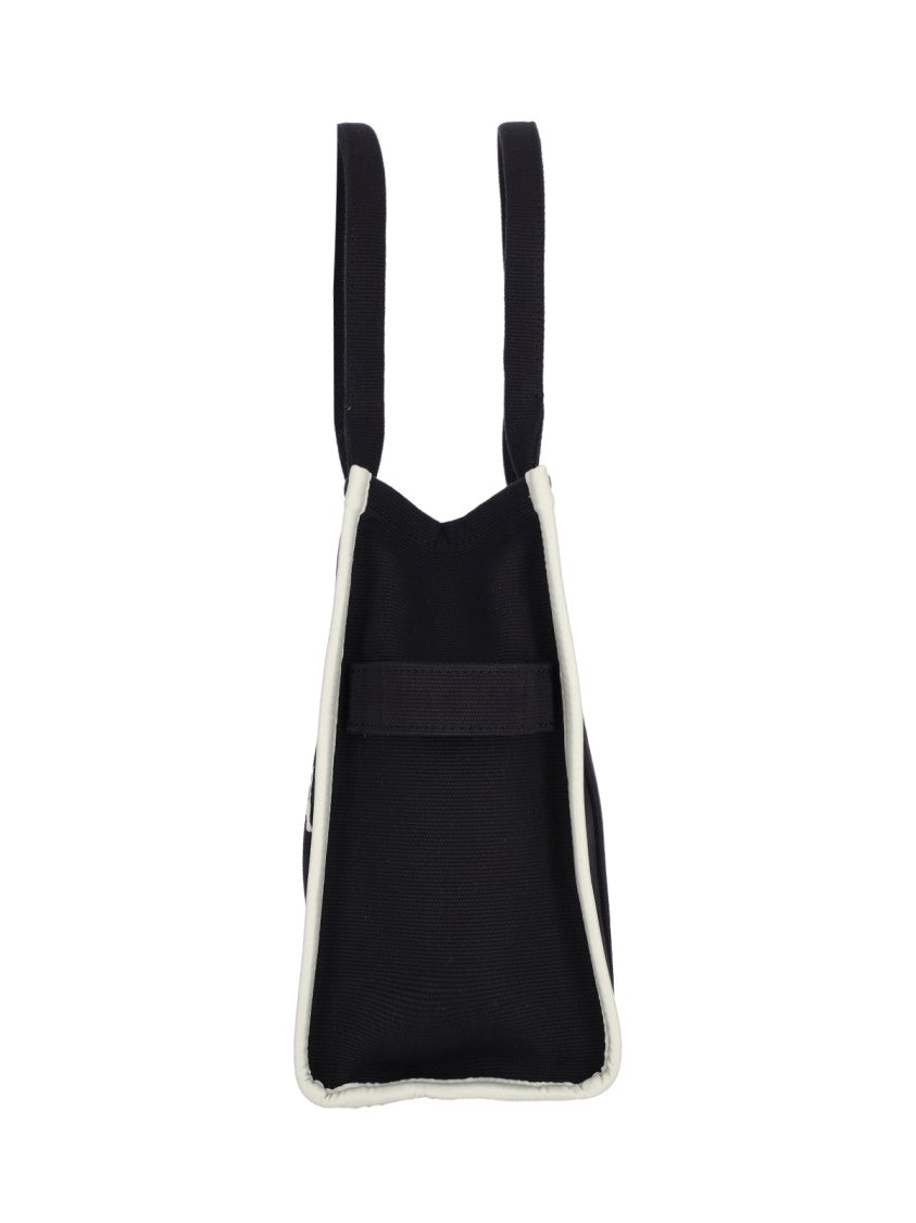 Marc Jacobs Black The Jacquard Tote Cotton-Blend Tote Bag