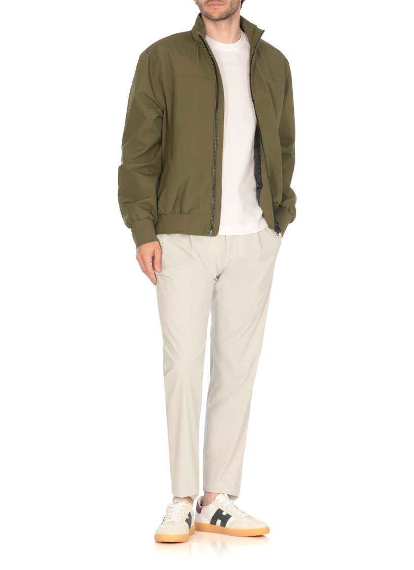 Save The Duck Tech Fabric Waterproof Jacket With High Neck