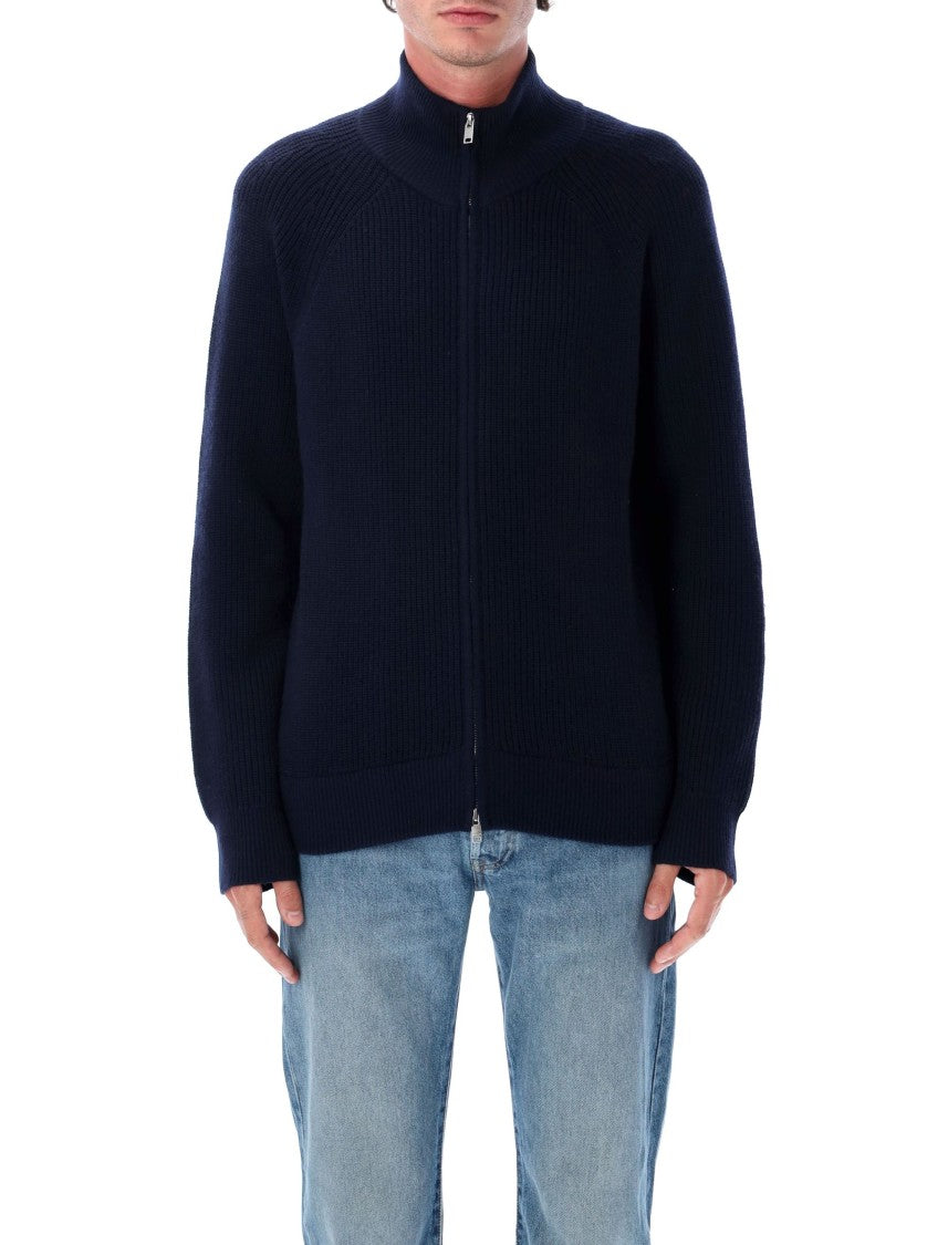 Isabel Marant Benet Ribbed High Collar Knit Sweater