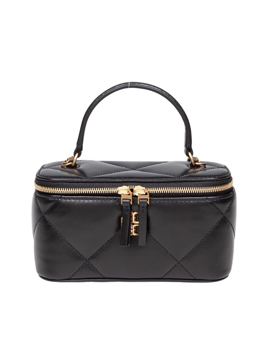 Tory Burch Kira Diamond Quilt Leather Vanity Case