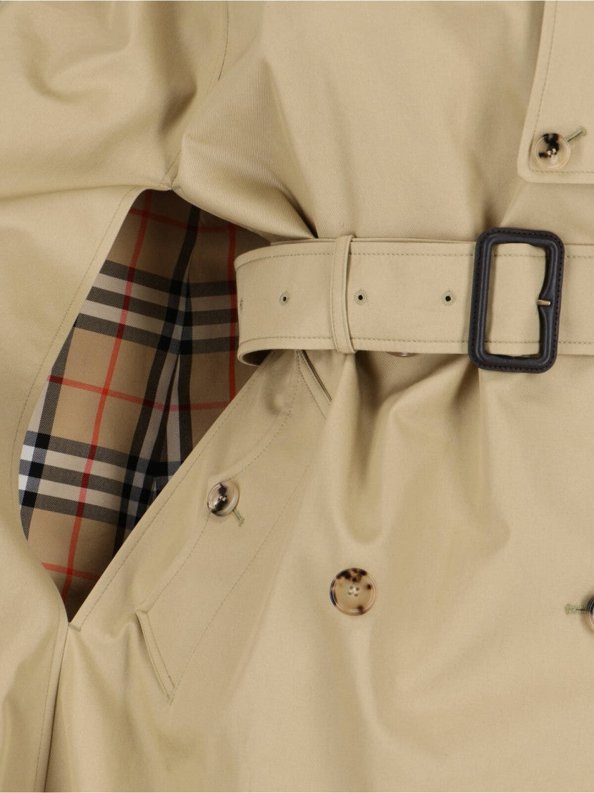 Burberry Beige Jacket With Structured Silhouette And Appeal