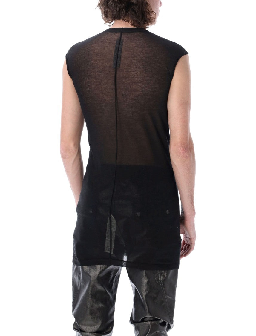 Rick Owens Dylan T-Shirt With Deep V Neck