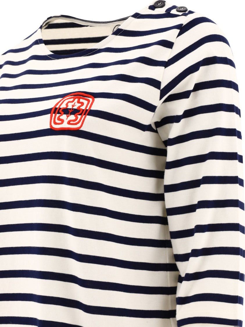 Ines De La Fressange Horizontal Stripe T-Shirt