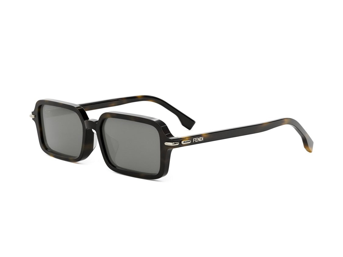 Fendi Fe40174f Oversized Tortoiseshell Square Sunglasses